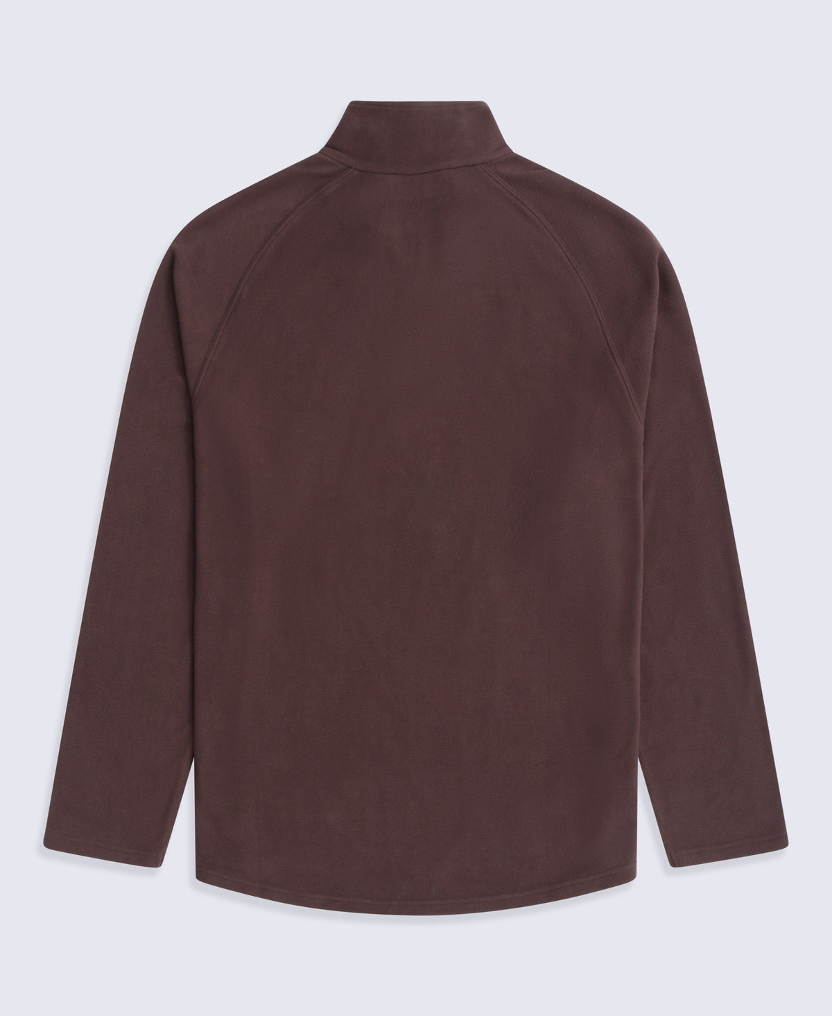 Prague Mens Half-Zip Fleece - Dark Brown
