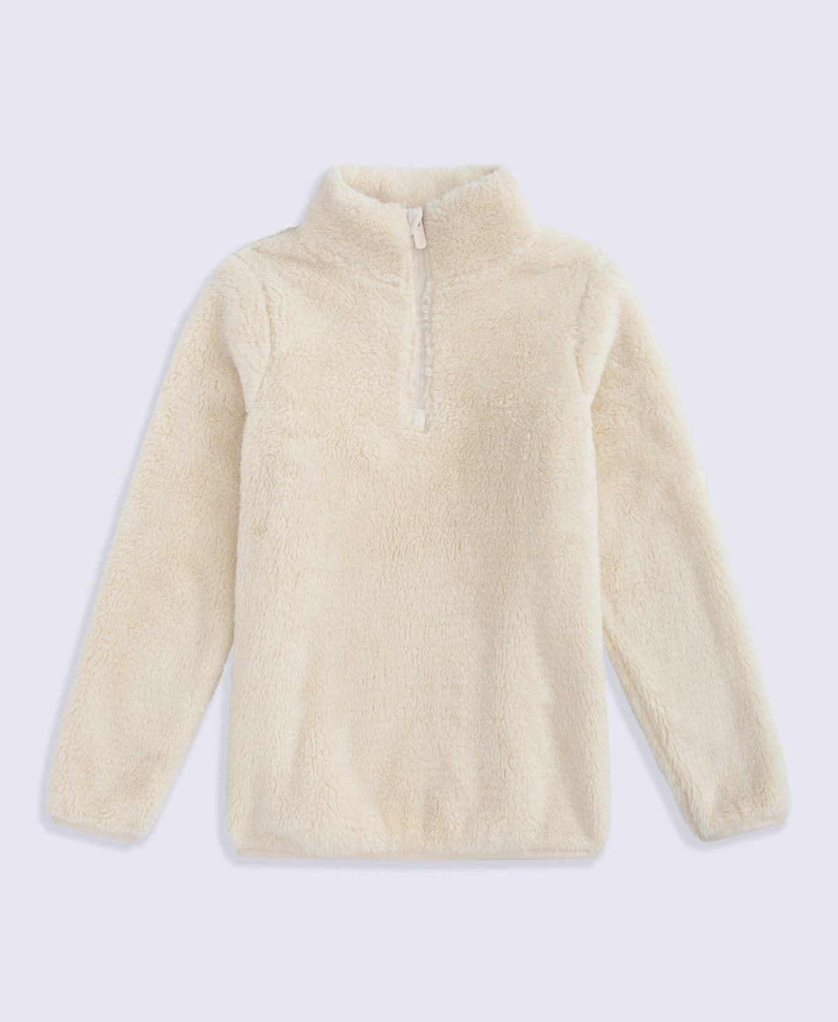 Teddy Kids Half-Zip Fleece - Beige
