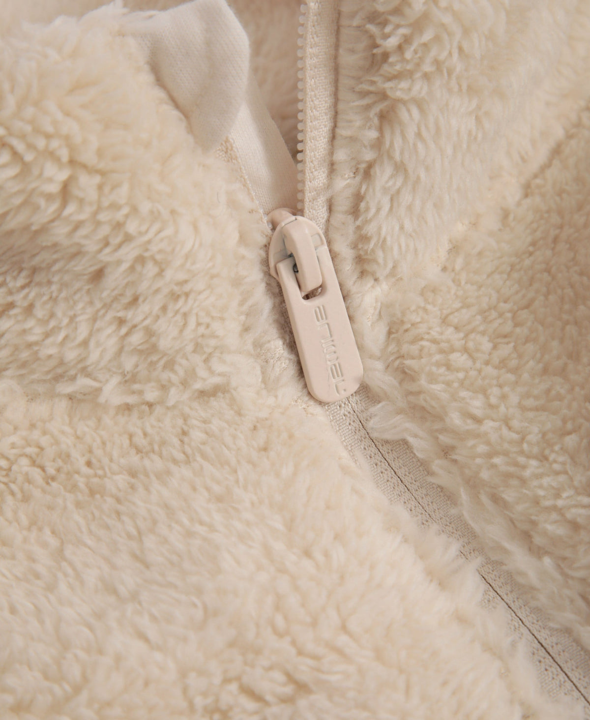 Teddy Kids Half-Zip Fleece - Beige