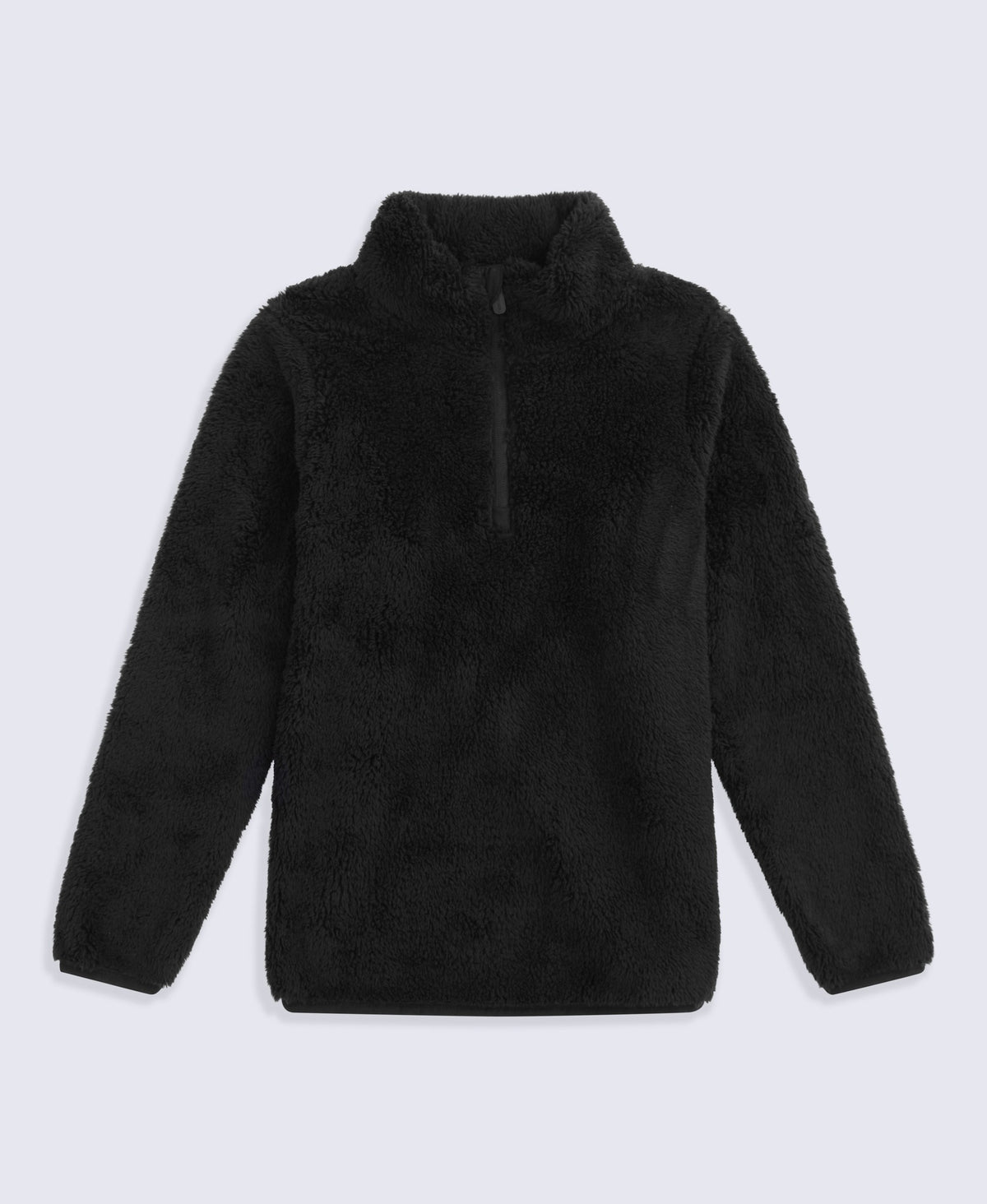 Teddy Kids Half-Zip Fleece - Black