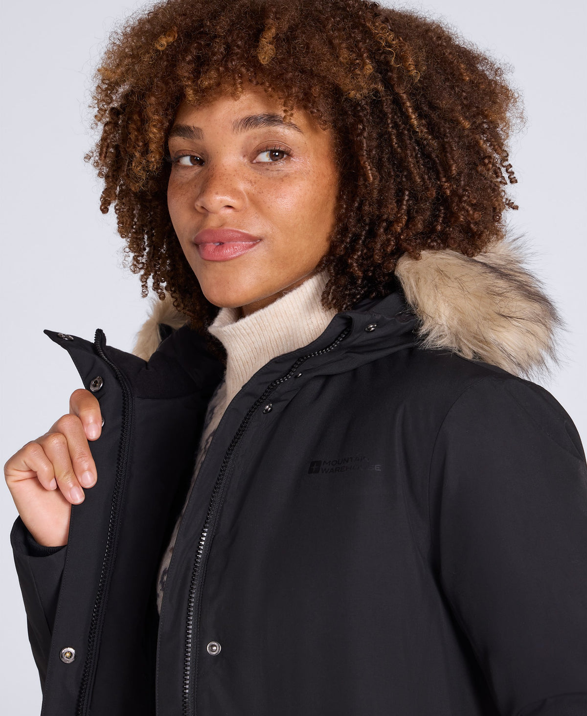 Marlow Womens Extreme Waterproof Down Parka - Black