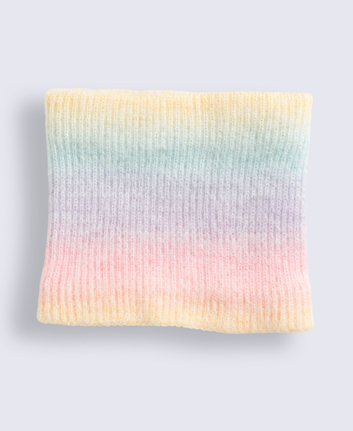 Animal Kids Rainbow Lined Hat Snood Glove Set - Pink