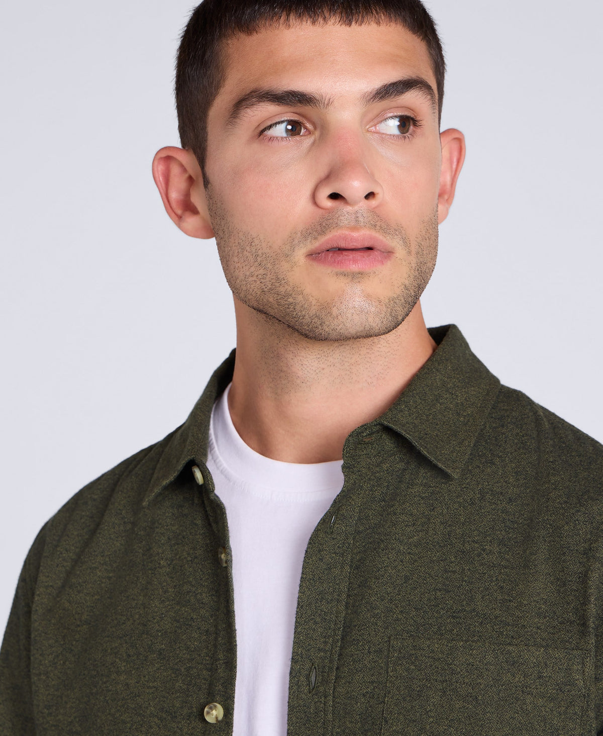 Hove Mens Shirt - Green