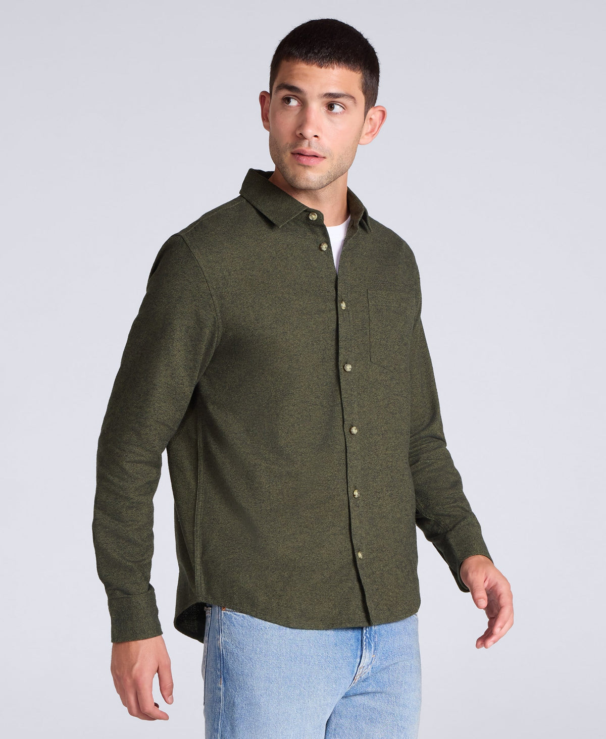Hove Mens Shirt - Green