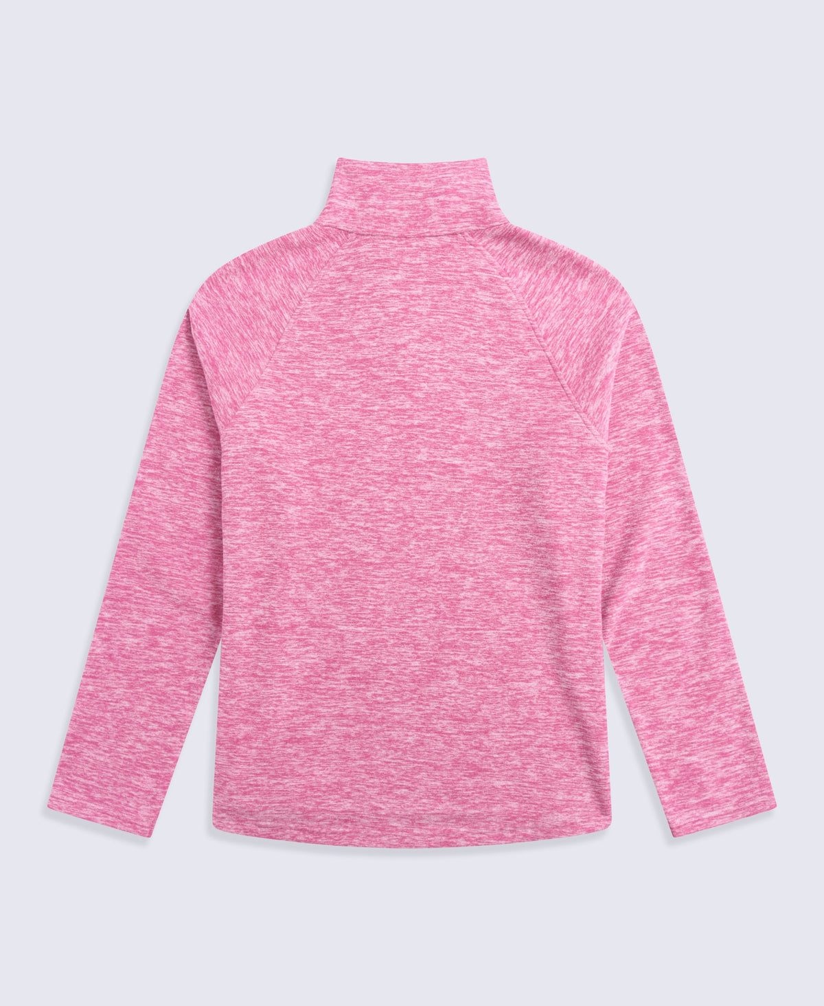 Riga Womens Melange Fleece - Dark Burgundy