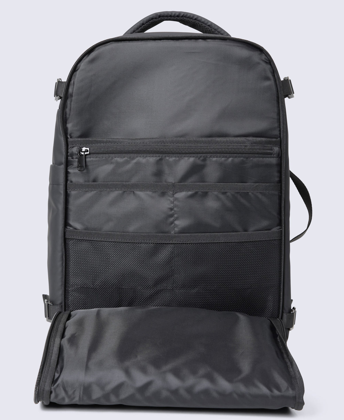 Nova Modular Travel Rucksack 35–45L - Black