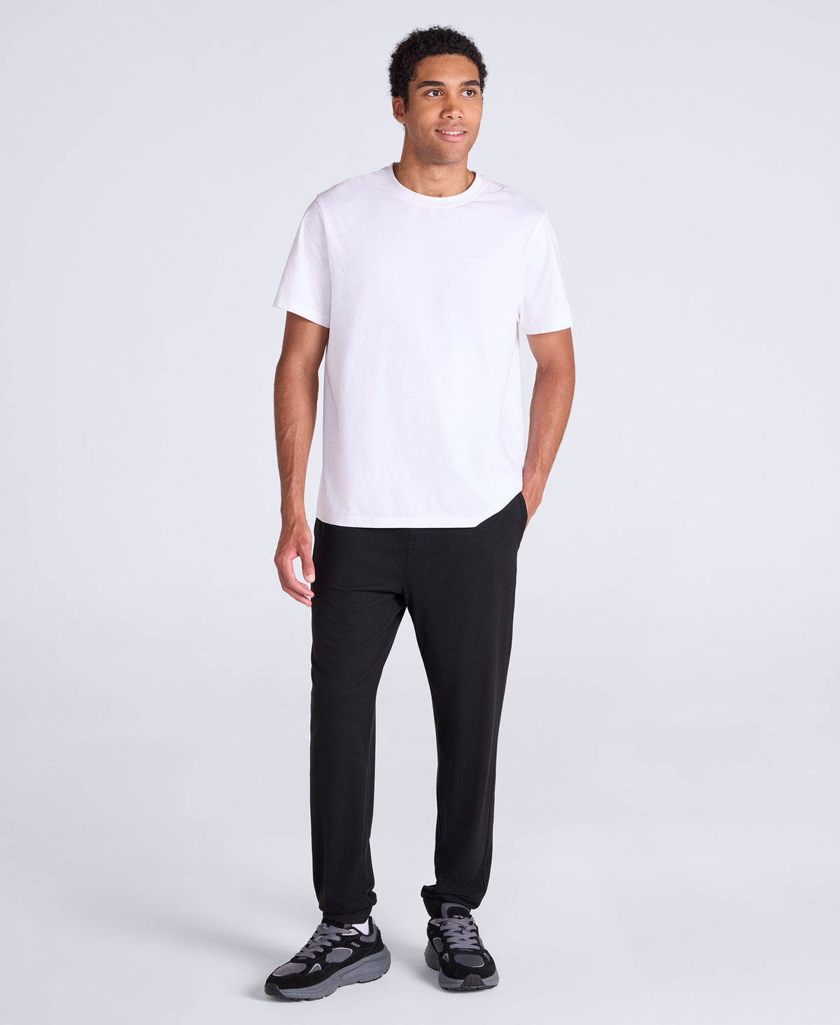 Mens Touchdown Joggers - Black