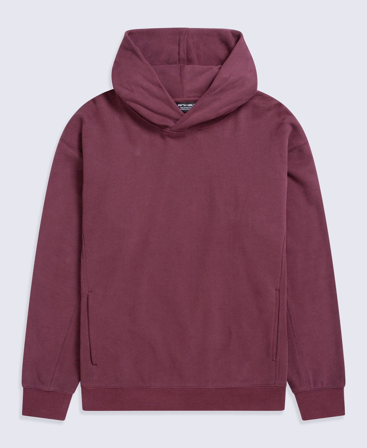 Weekender Mens Heavyweight Overhead Hoodie - Burgundy