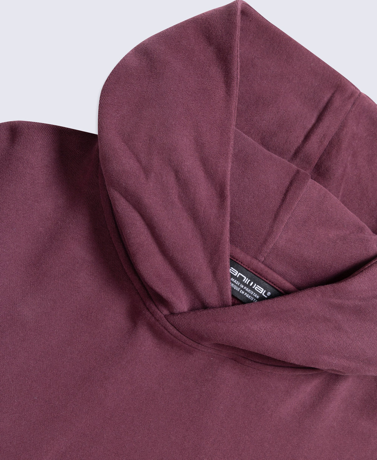Weekender Mens Heavyweight Overhead Hoodie - Burgundy