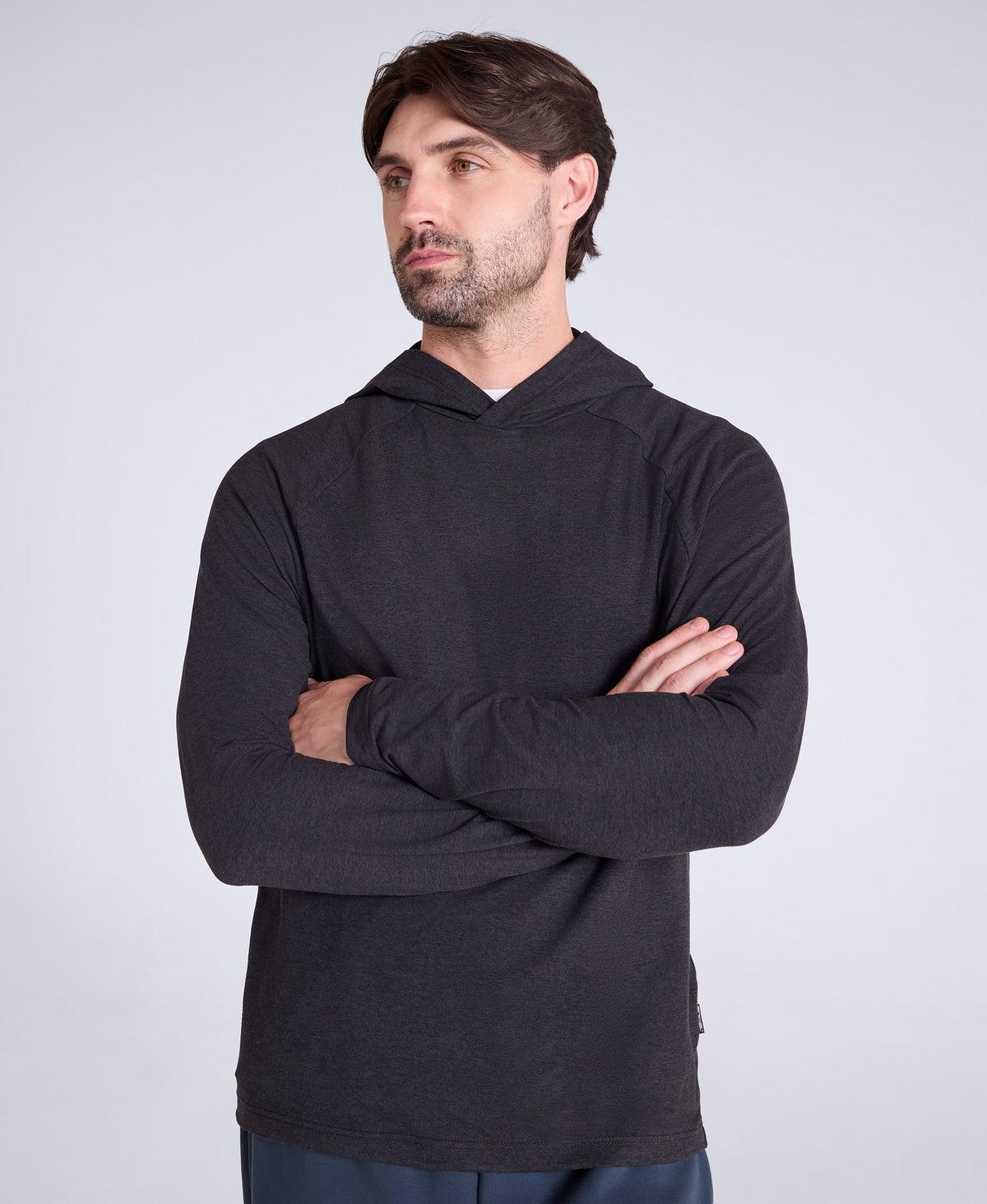 Strive Mens Active Hoodie - Charcoal