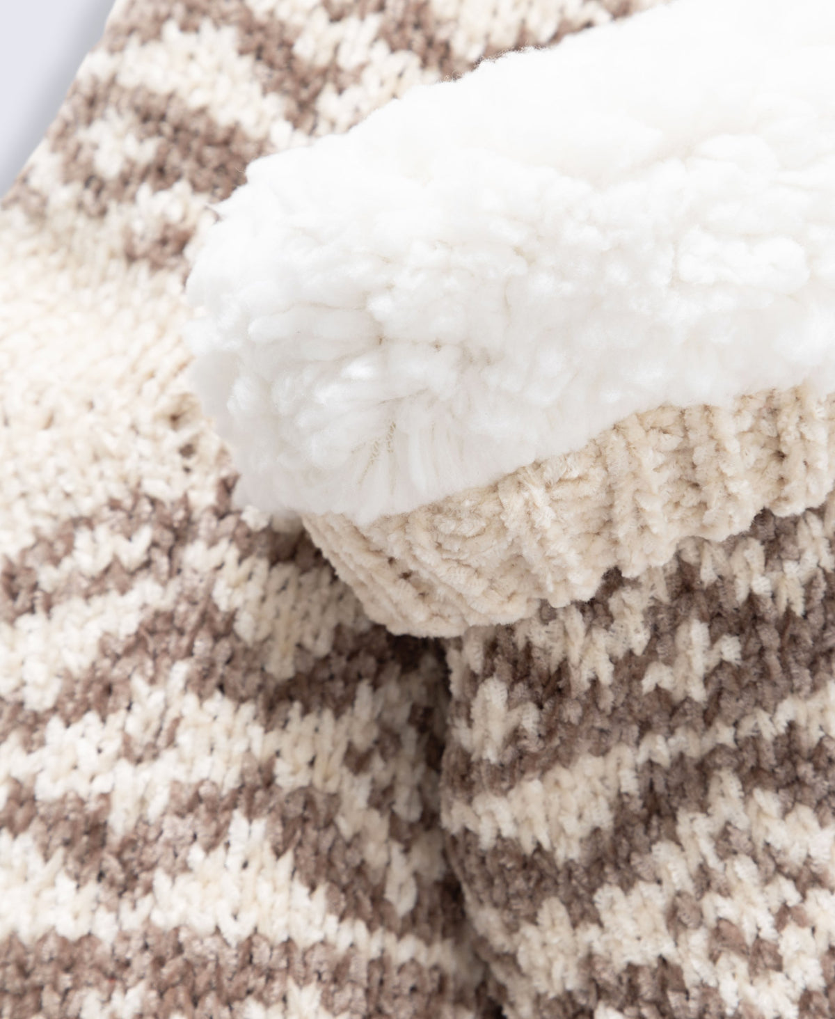 Erin Womens Fairisle Gifting Socks - Beige