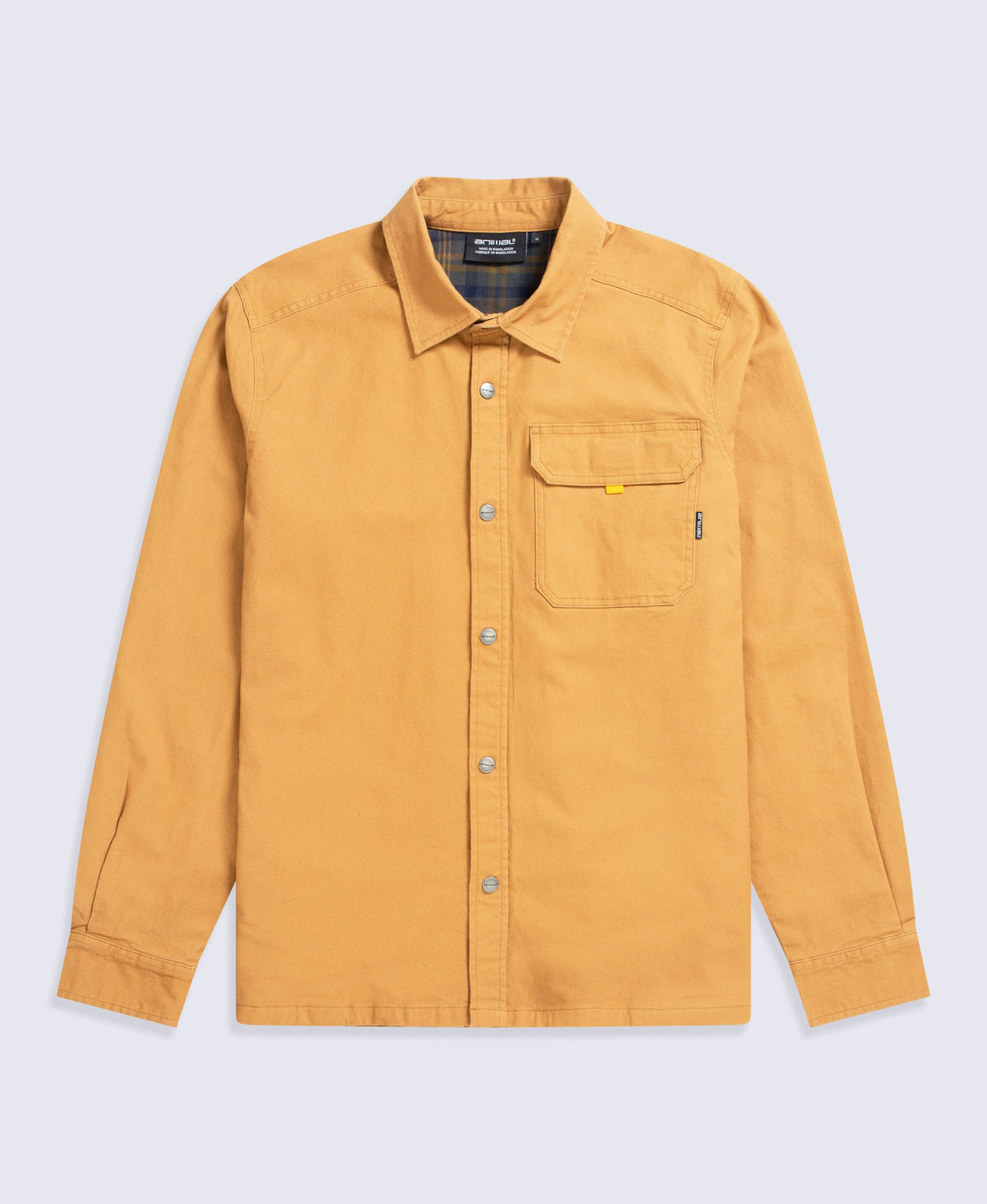 Fencemender Rebar Mens Lined Shirt - Tan