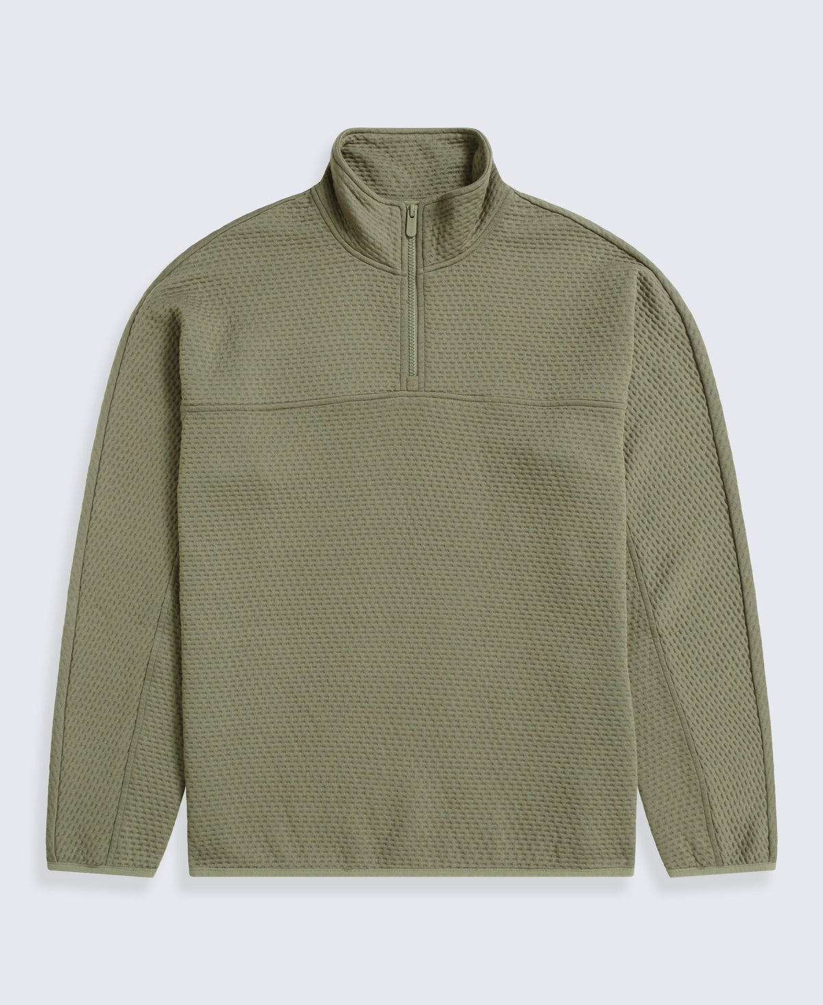 Dani Dimple Mens Texture Fleece - Khaki