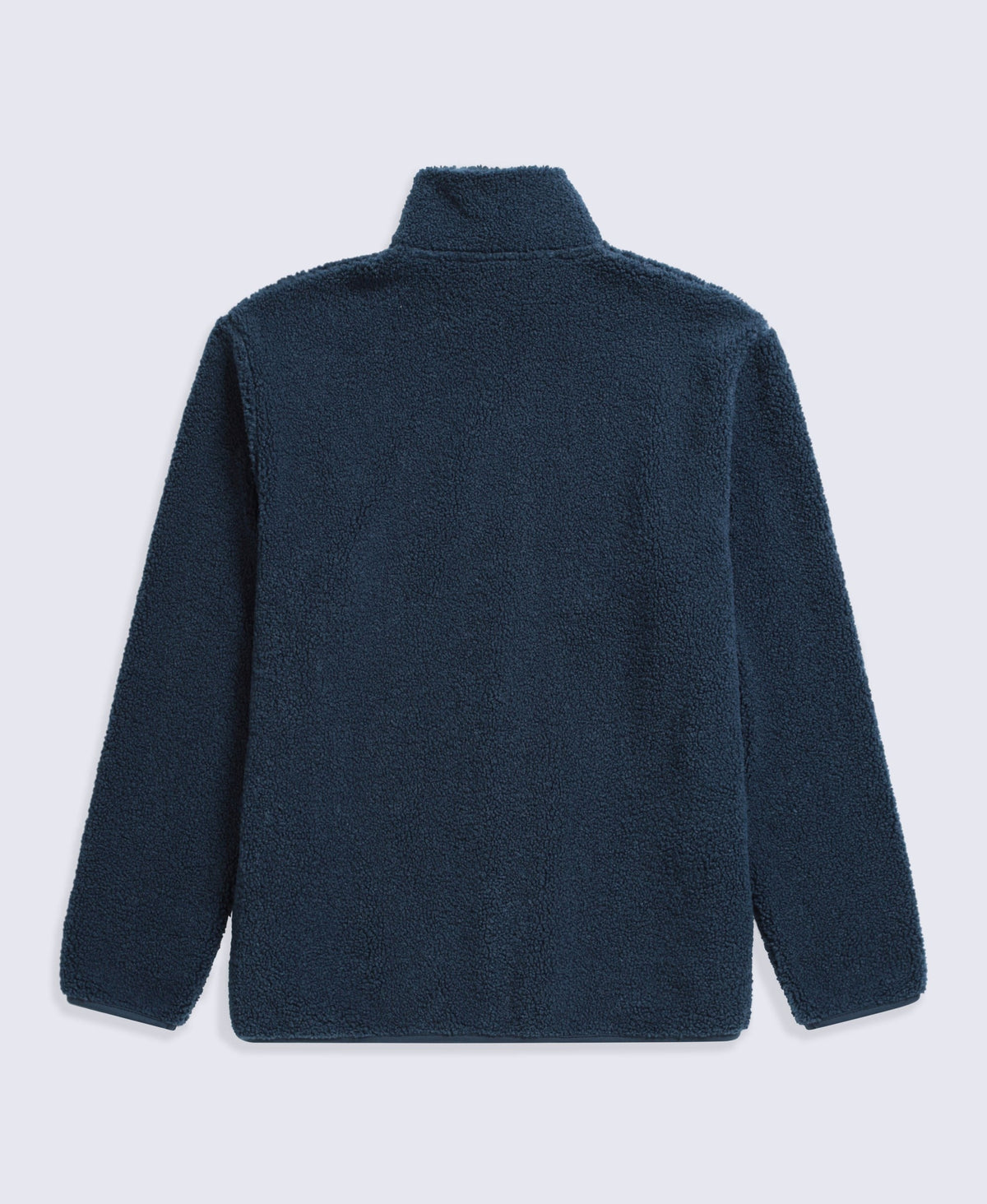 Blake Mens Boucle Half Zip Fleece - Navy