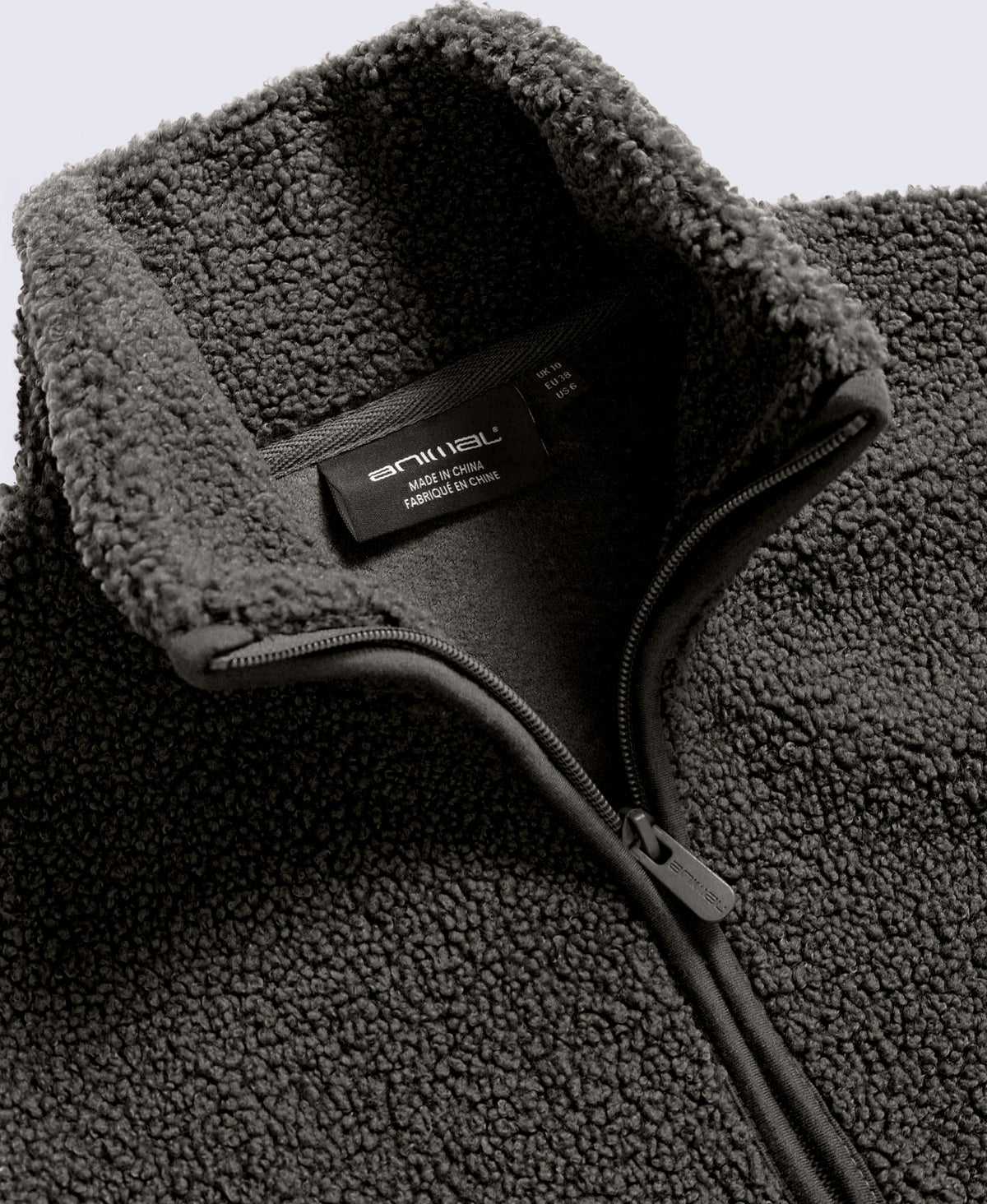 Womens Blake Boucle Half Zip Fleece - Dark Green