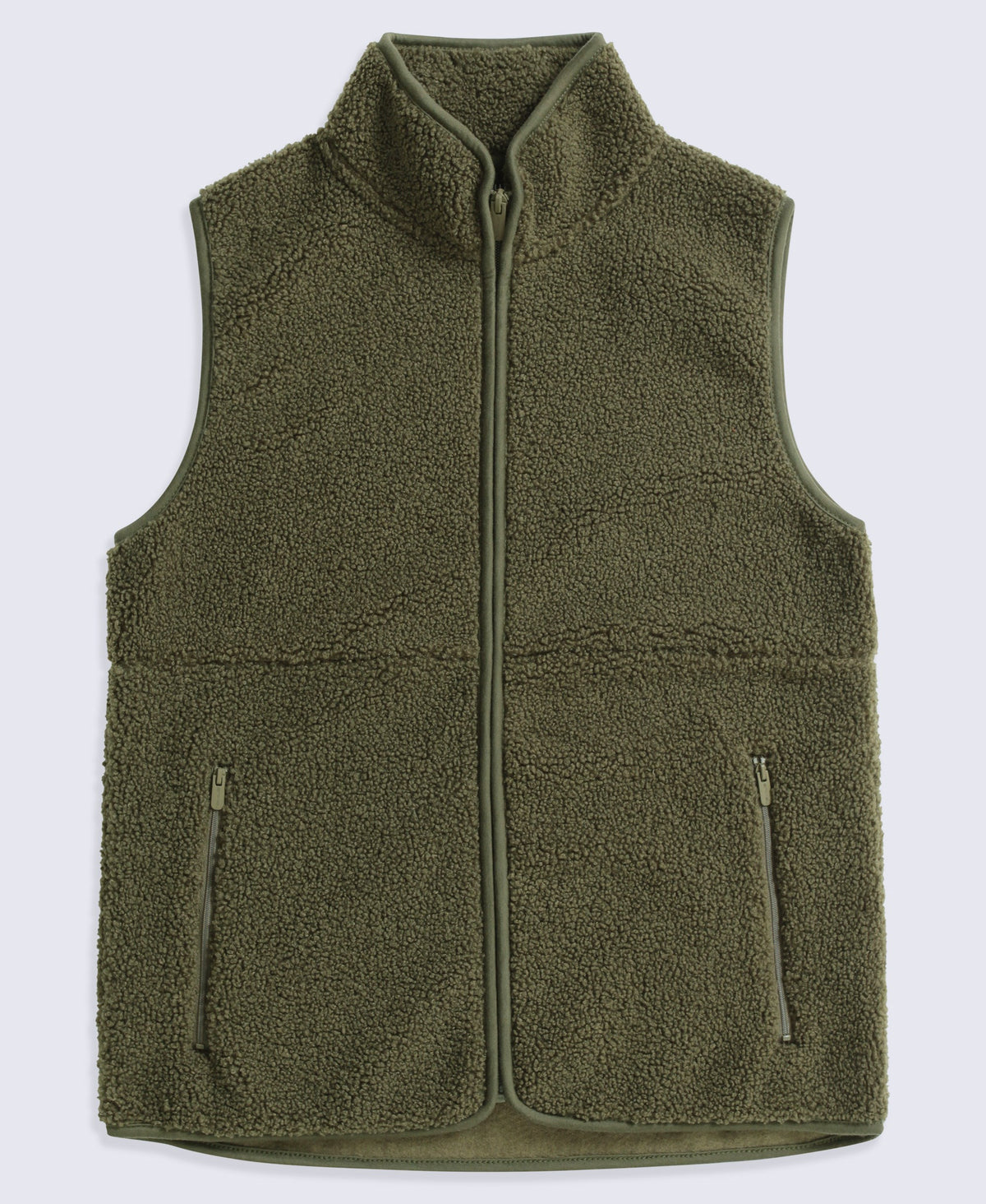 Blake Womens Boucle Gilet - Khaki