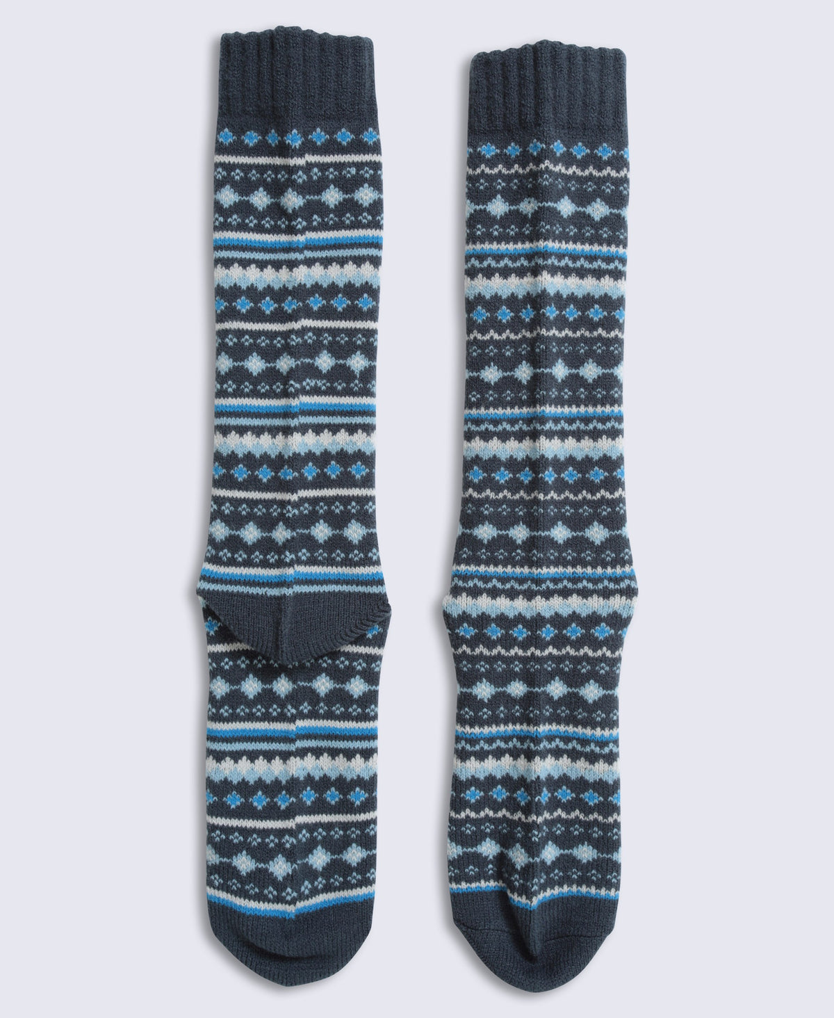 Hansel Mens Fairisle Mid Calf Socks - Mixed