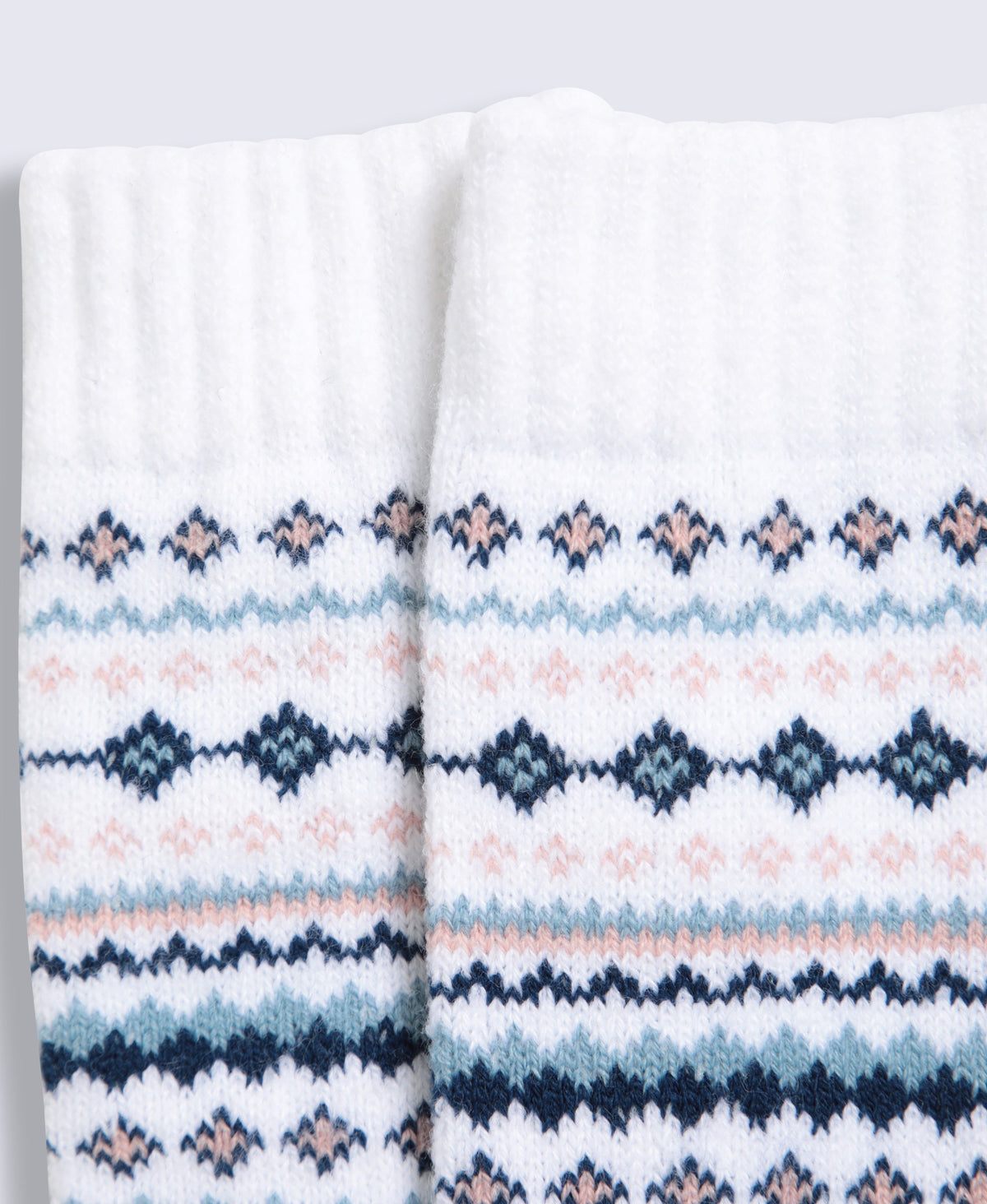 Holly Womens Fairisle Mid Calf Socks - Mixed
