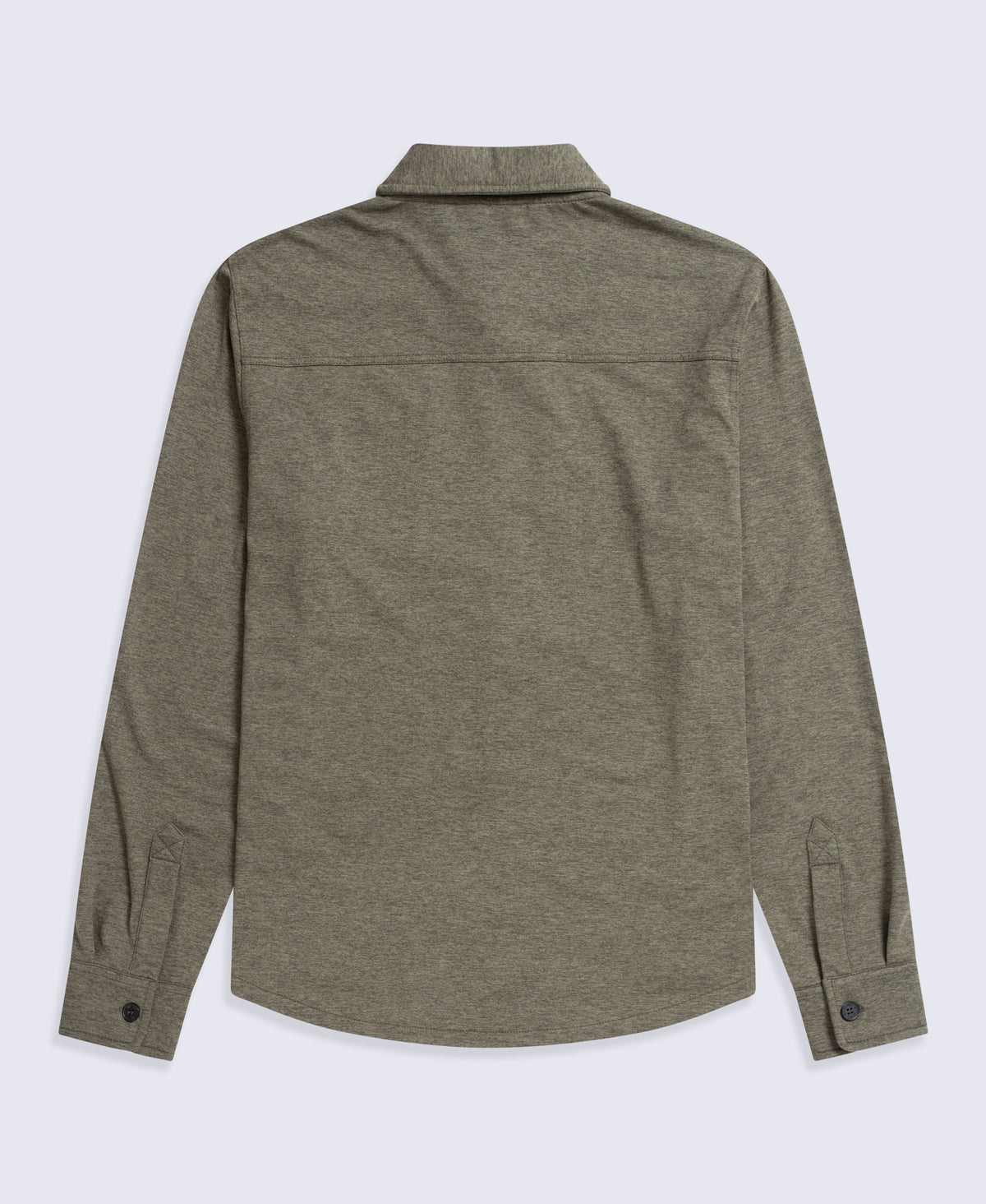 Mens Ethan Jersey Shirt - Dark Khaki