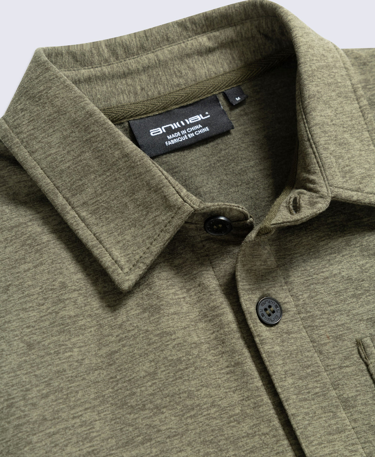 Mens Ethan Jersey Shirt - Dark Khaki