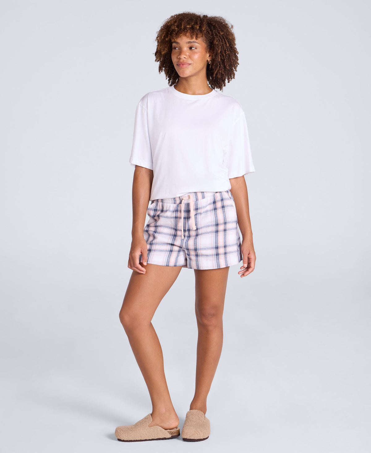Driftoff Women's Lounge Shorts - Light Pink