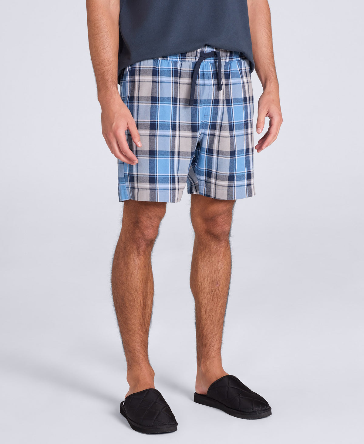 Driftoff Mens Lounge Shorts - Blue