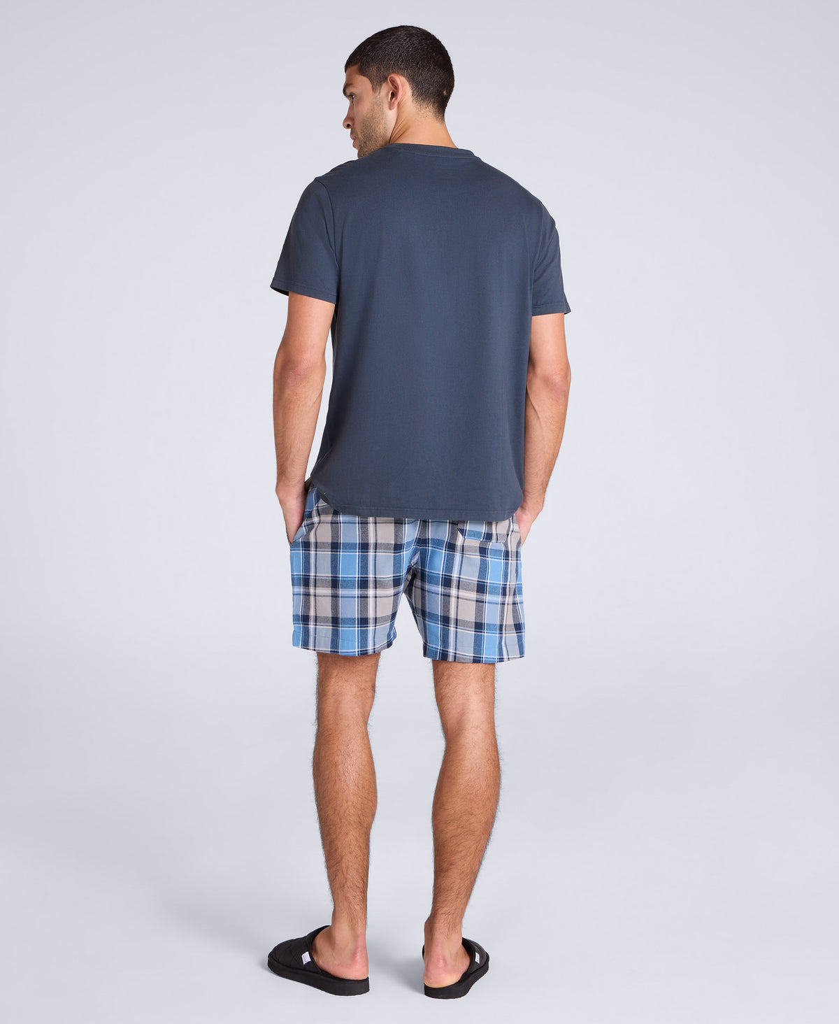 Driftoff Mens Lounge Shorts - Blue