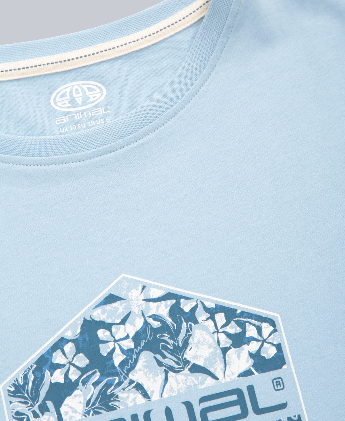 Carina Womens T-Shirt - Pale Blue