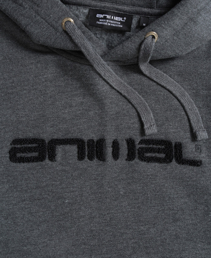 Rocky Mens Hoodie - Dark Grey
