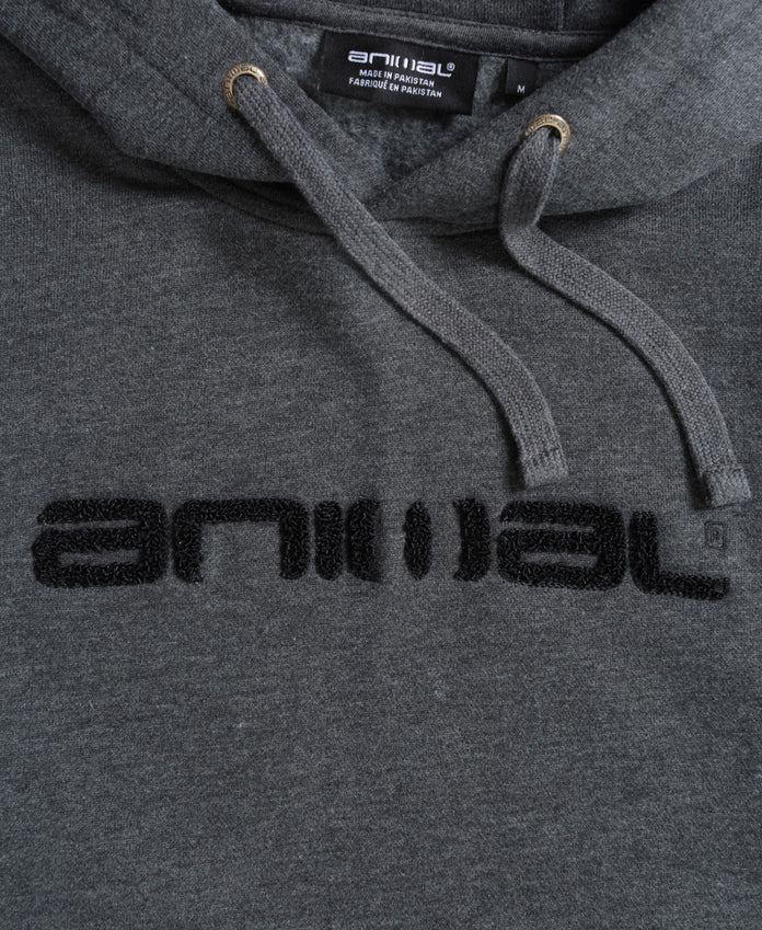 Rocky Mens Hoodie - Dark Grey