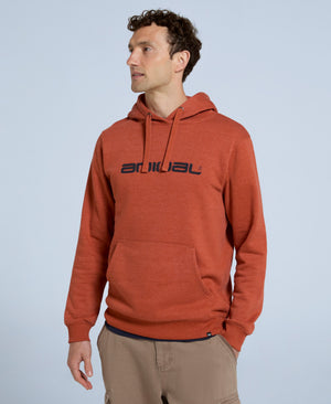 Rocky Mens Hoodie - Orange