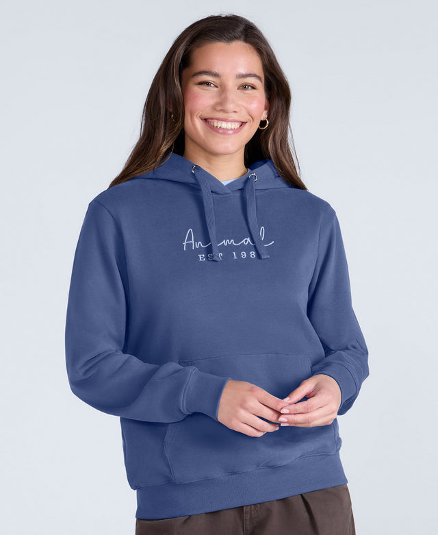 Maya Womens Hoodie - Blue