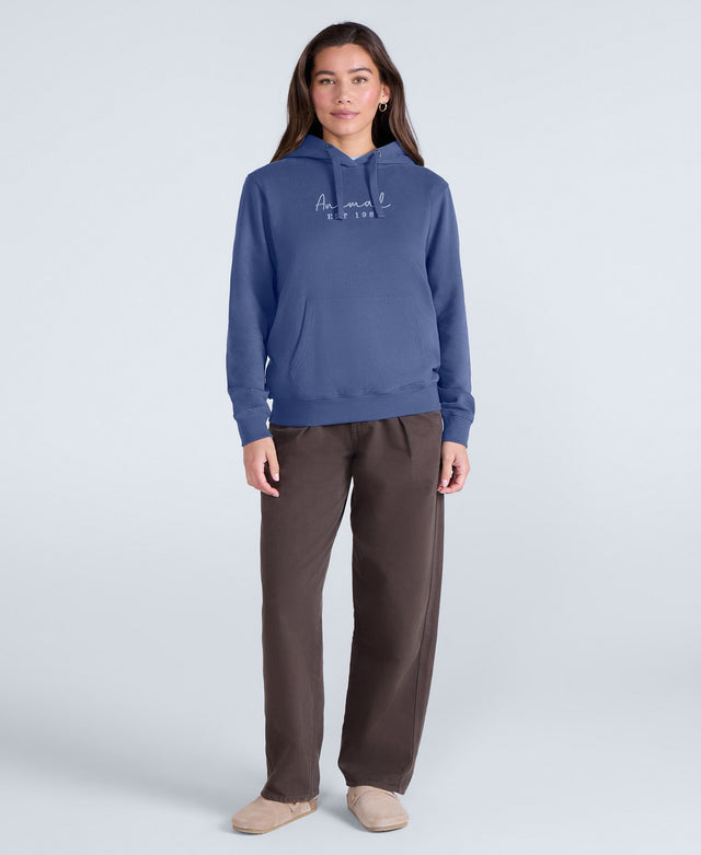 Maya Womens Hoodie - Blue