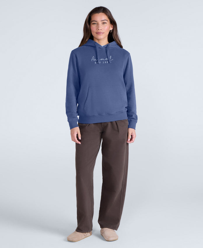 Maya Womens Hoodie - Blue