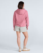 Maya Womens Hoodie - Dark Pink