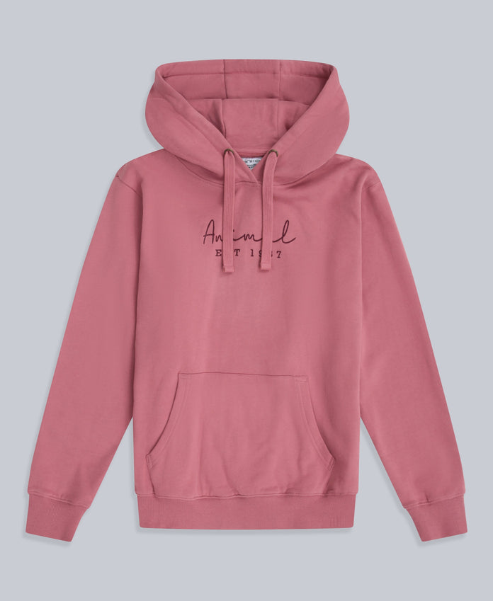Maya Womens Hoodie - Dark Pink