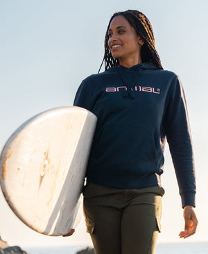 Maya Womens Hoodie - Navy