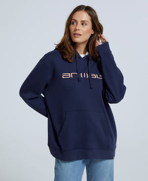 Maya Womens Hoodie - Navy