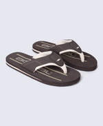 Jekyl Mens Flip-Flops - Dark Brown