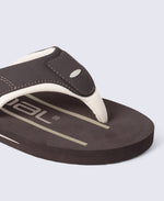Jekyl Mens Flip-Flops - Dark Brown