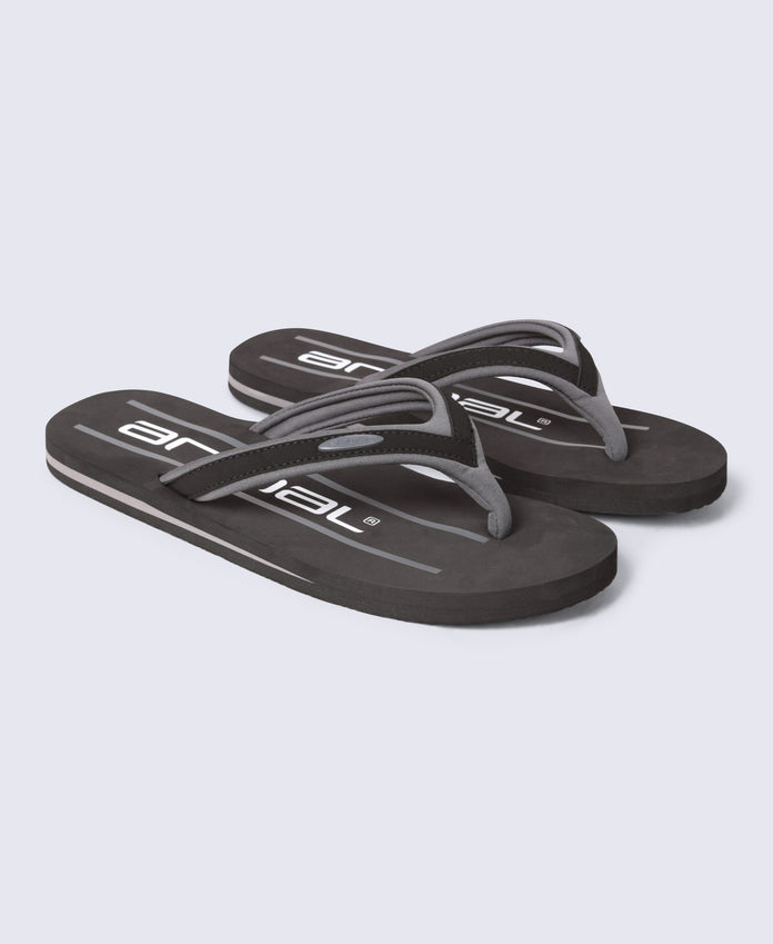 Jekyl Mens Flip-Flops - Grey