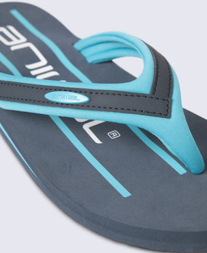 Jekyl Mens Flip-Flops - Light Blue