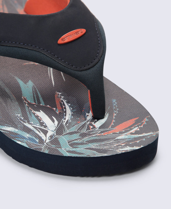 Jekyl Mens Flip-Flops - Burnt Orange
