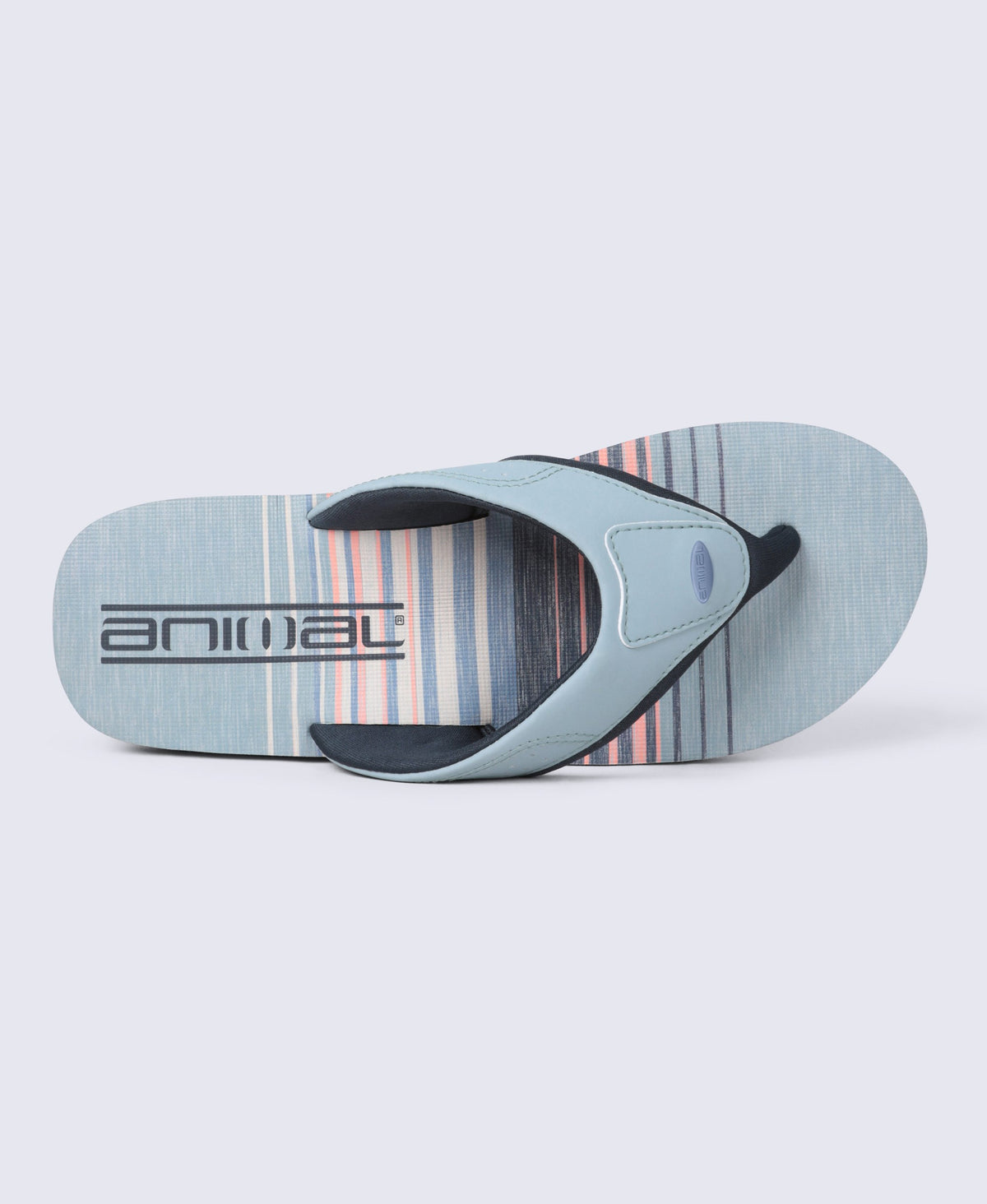Jekyl Mens Flip-Flops - Chrome