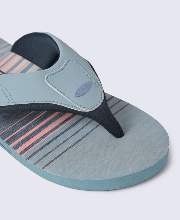Jekyl Mens Flip-Flops - Chrome