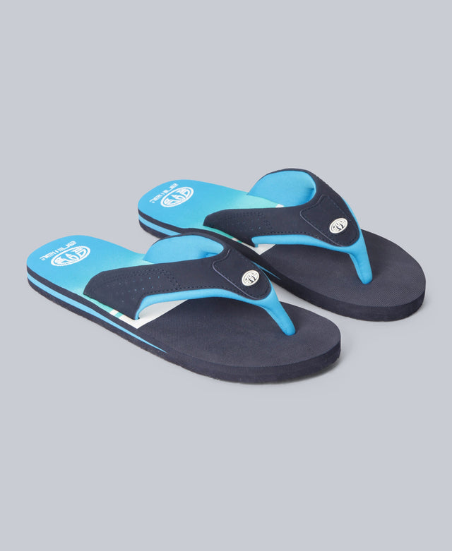 Jekyl Mens Flip-Flops - Dark Blue