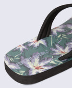 Jekyl Mens Flip-Flops - Dark Green