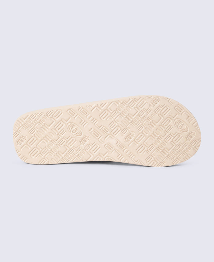 Jekyl Mens Flip-Flops - Light Beige