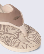 Jekyl Mens Flip-Flops - Light Beige