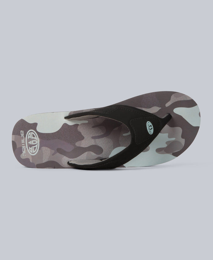 Jekyl Mens Flip-Flops - Medium Grey